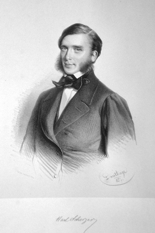 Karl von Scherzer 1857
