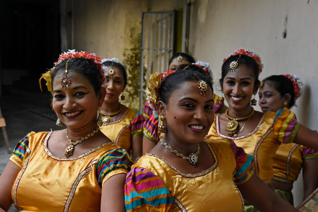 Tamil táncosnők. Fotó: Dr. Toperczer István