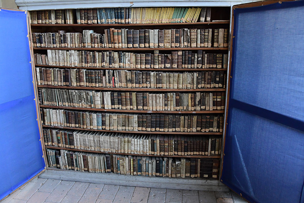A székesegyházban őrzött örmény könyvtár