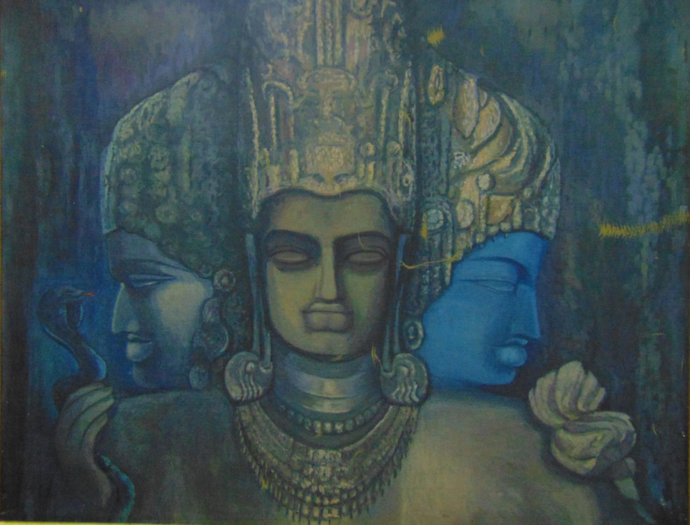 Sass Brunner Erzsébet: Trimurti – Shiva, India, 1934 Forrás: tgym.hu