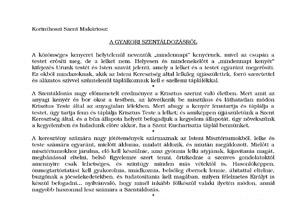 A gyakori Szentáldozásról - Korinthoszi Szent Makáriosz