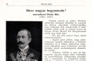 Barcza Imre: Híres magyar hegymászók