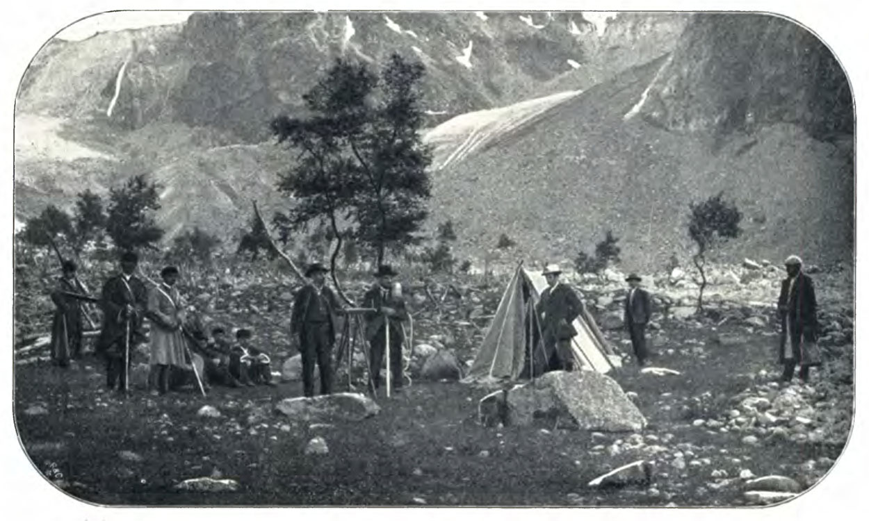 Tábor az Adir-szu völgyében Fotó Déchy Mór