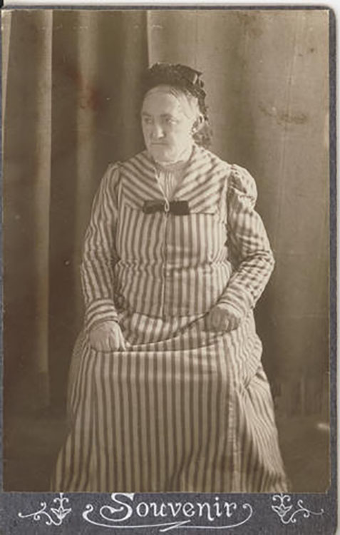 Telléry János nővére, Telléry Mária (1840–1910).