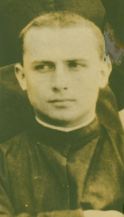 Páter Szarvas Miklós 1914-ben Kalocsán
