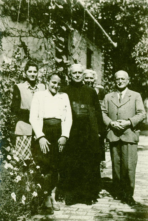 P. Szarvas Kalocsán 1958-ban, Dr. Szarvas Ágoston törvényszéki bíró családjánál