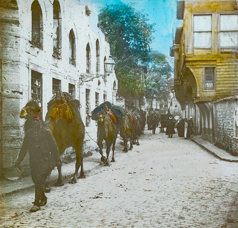 Tevekaraván Konstantinápolyban (1905-1906) HFA D4560 © Szépművészeti Múzeum