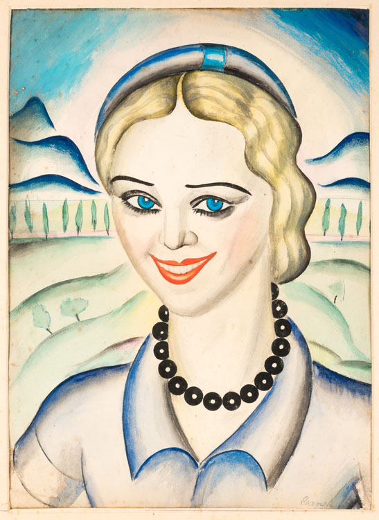 Nevető lány, 1930 k.