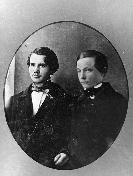 Ismeretlen. Hopp Ferenc és Karl Hartmann. Pest. 1851. HFA 1711.2. © Szépművészeti Múzeum