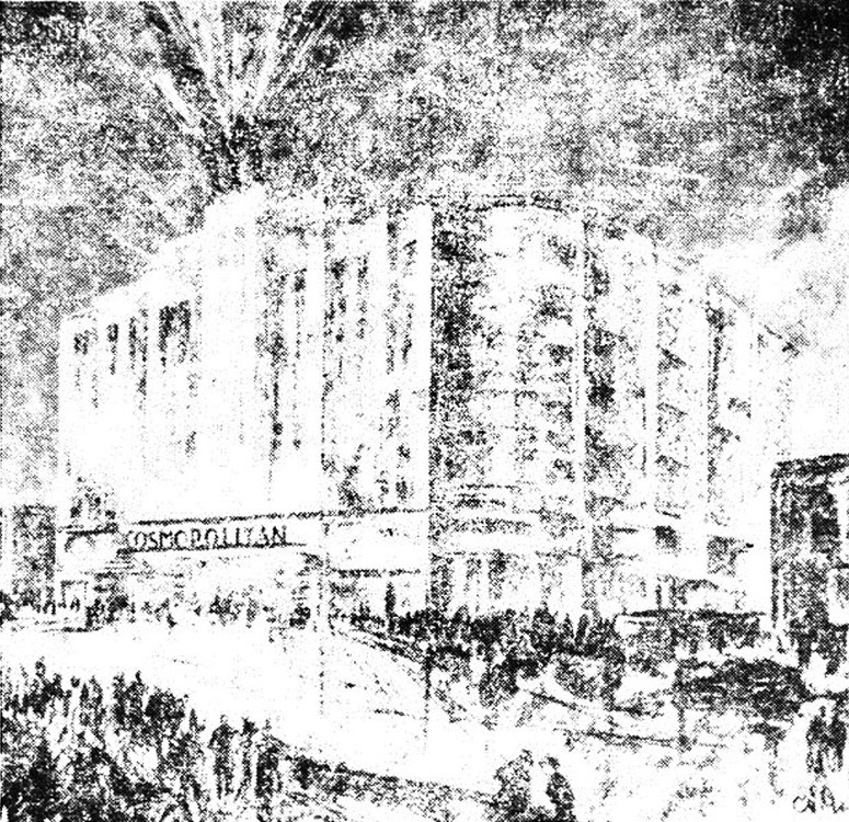 Cosmopolitan Theatre 1934