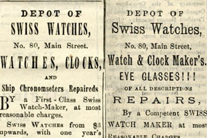 Swiss Watches hirdetés