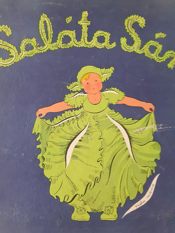 L. Fittler Vilma: Saláta Sára. Singer és Wolfner, Budapest, 1942.