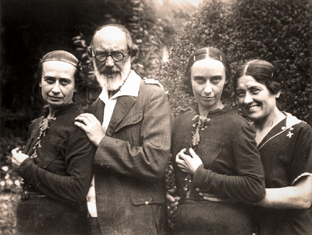 Együtt a Brunner-család, Sümeg, 1938