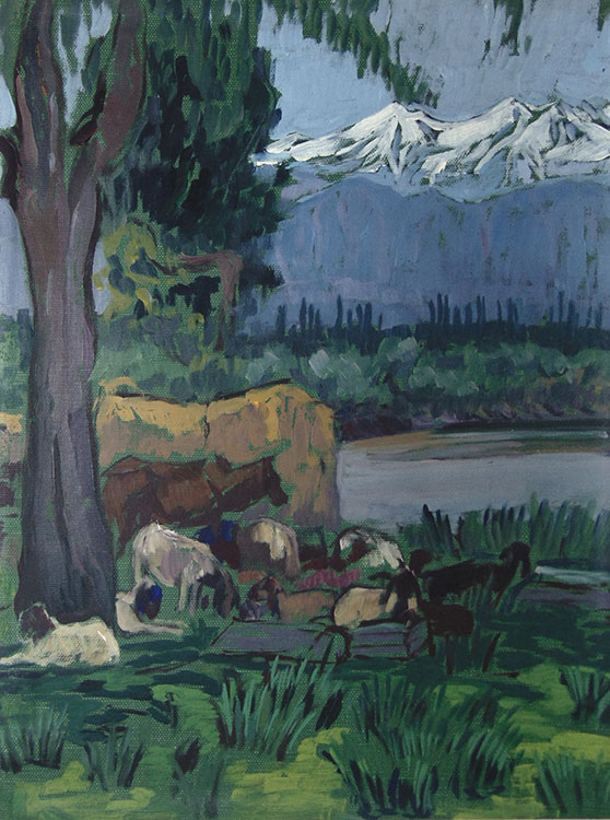 Kasmíri táj, Kasmír, 1940
