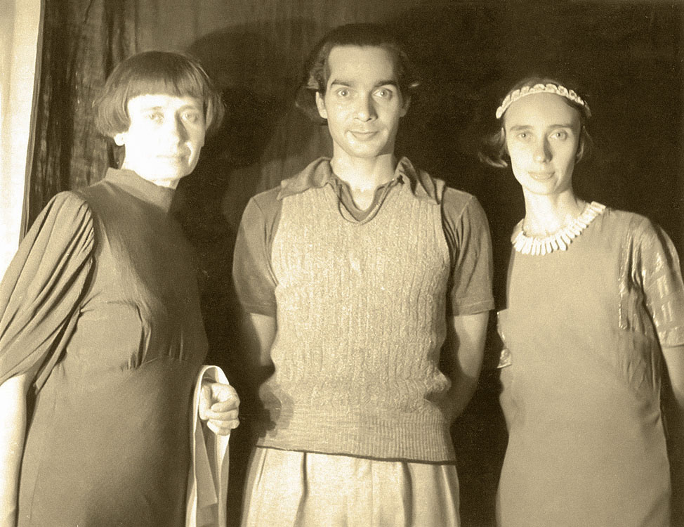 Sass Brunner Erzsébet, Brunner Erzsébet és Udaj Sankar, Los Angeles, 1938