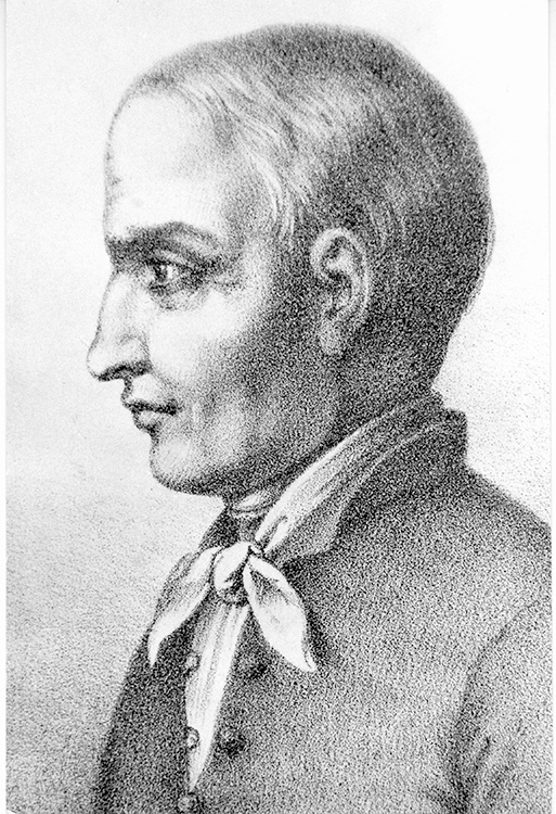 Kőrösi Csoma Sándor portréja (Schöfft Ágoston litográfiája), Láhór, c. 1850