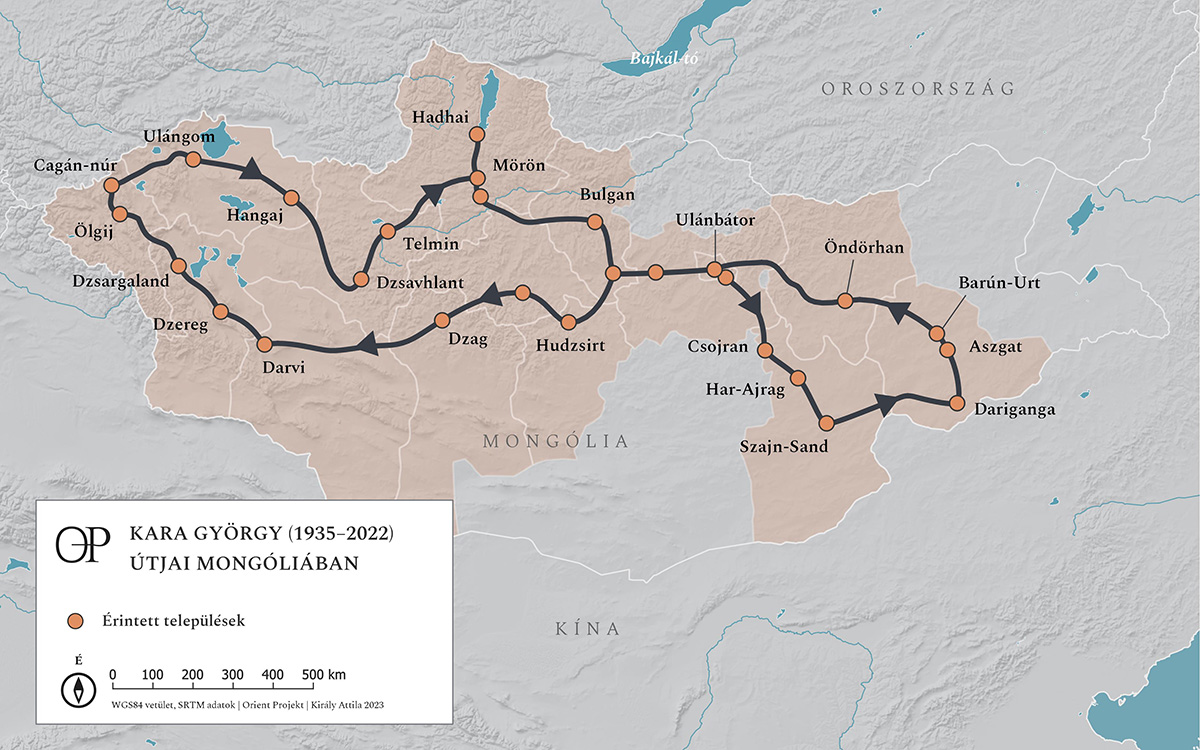 Kara György útjai Mongóliában