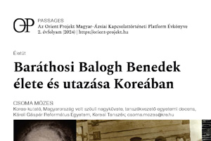 Csoma Mózes: Baráthosi Balogh Benedek 