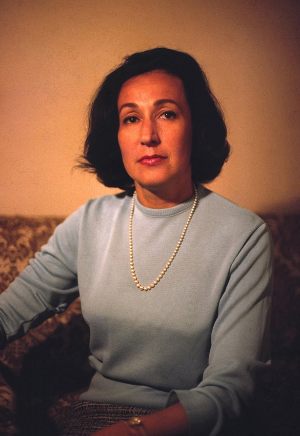 Georgette Coty az 1960-as években. Forrás: Srí Aurobindó Ásram, Pondicherry