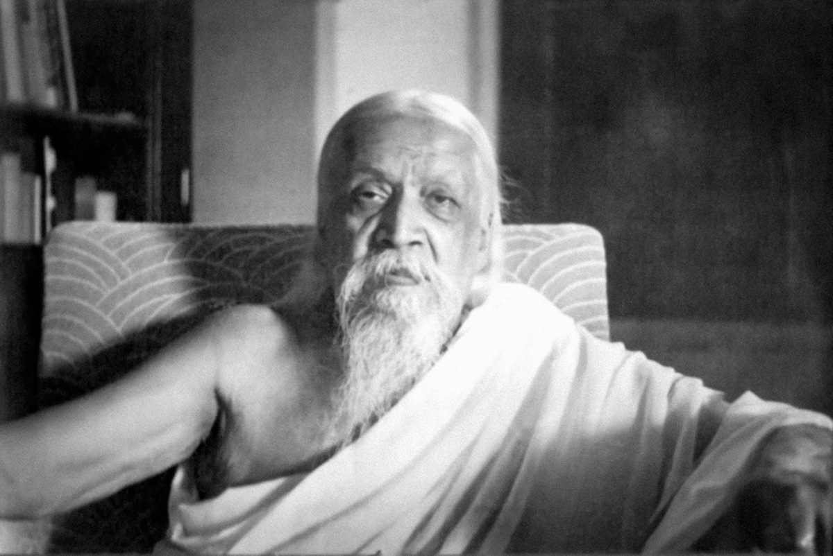 Srí Aurobindó Ghós. Forrás: auroville.org