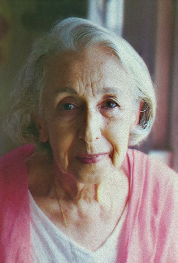 Georgette Coty 2001-ben. Forrás: Srí Aurobindó Ásram, Pondicherry