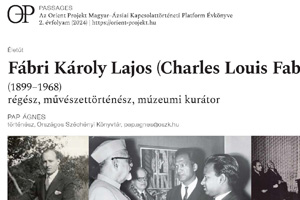 Pap Ágnes: Fábri Károly Lajos