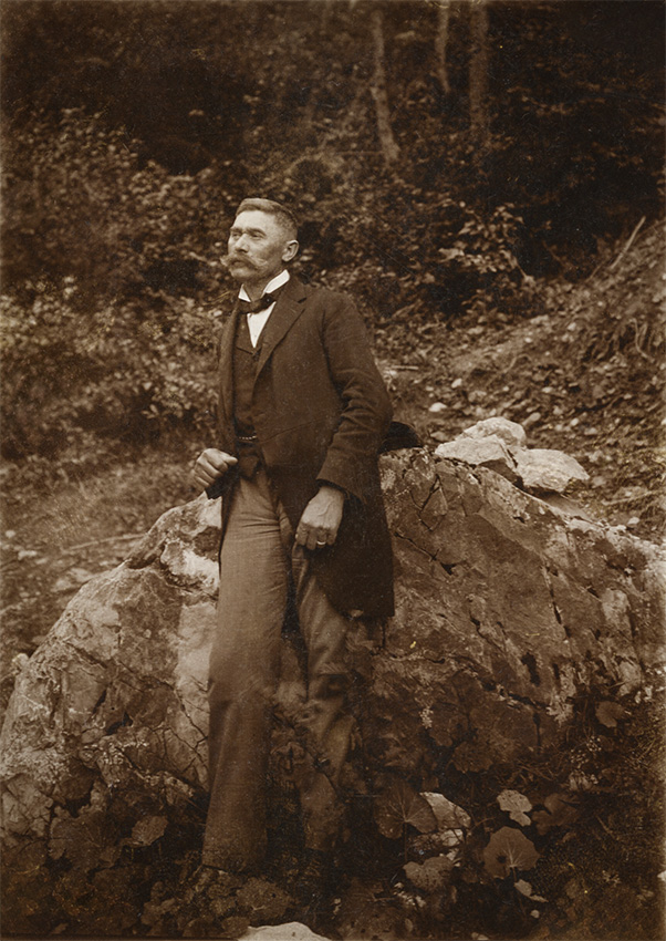 Germanus Sándor, Germanus Gyula édesapja. Forrás: Magyar Földrajzi Múzeum, l. sz.: 2691-91.