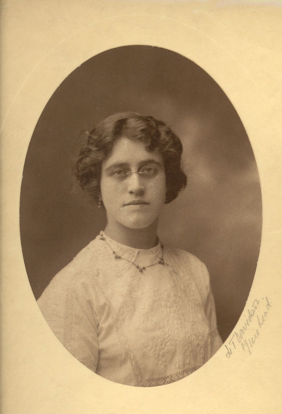 Germanus Gyula angliai útján ismerkedett meg Gwendoline Percyfull-lal, akivel baráti kapcsolata évtizedekig tartott, 1910. Forrás: Magyar Földrajzi Múzeum