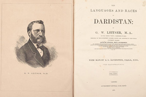 A The Languages and Races of Dardistan 1878. belső borítója