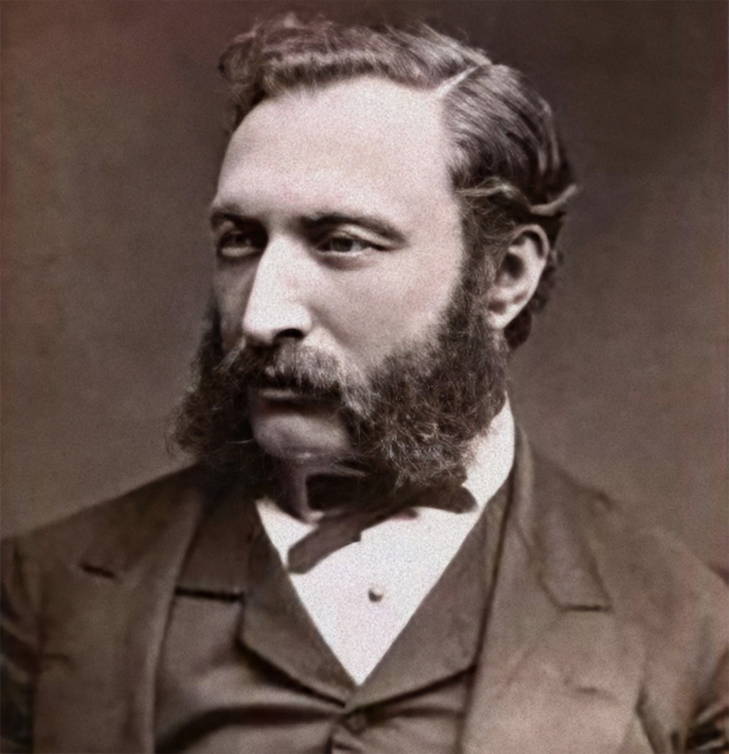 Leitner, a Pandzsábi Egyetem registrarja. Forrás: The International Dr. G.W. Leitner Trail