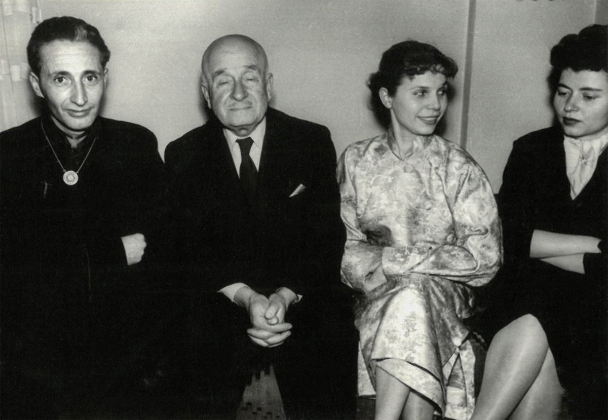 Ven. Dr. Hetényi Ernő és Dr. Felvinczi-Takáts Zoltán prof. Budapest, 1958. március 30.