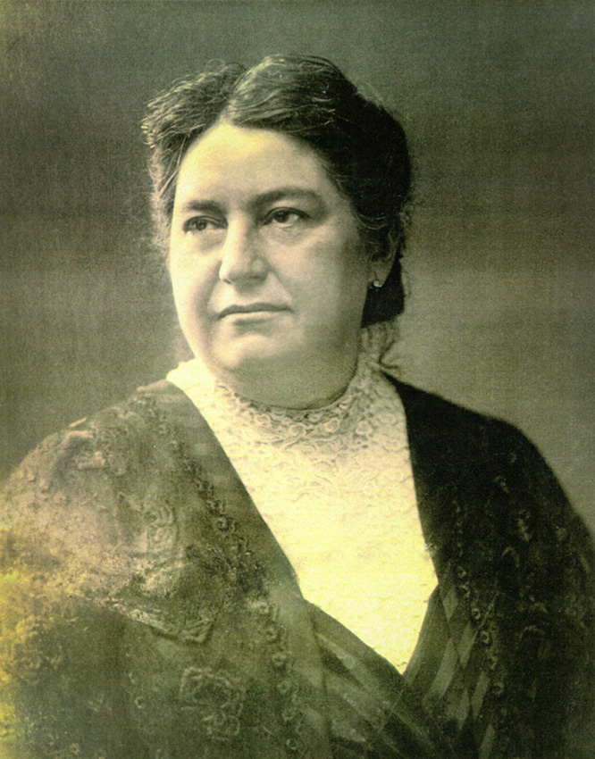 Ida Johanna Weller portréja. Forrás: Giovanni S. Lenard családi archívuma